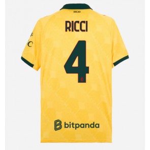 AC Milan Samuele Ricci #4 Replika Tredje Tröja 2025-26 Kortärmad